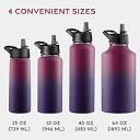 Amazon.com: FineDine Triple Walled, Insulated Water Bottles with ...