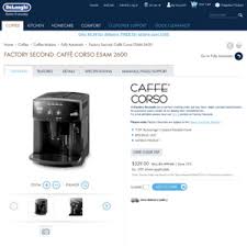 Check spelling or type a new query. Delonghi Fully Auto Coffee Machine 329 00 Was 1 199 00 Save 73 Factory Refurbished Ozbargain