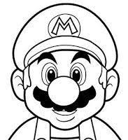 Pin The Mustache On Mario Printable Mario Face Template Google Search Super Mario Bros Birthday Party Mario Bros Party Super Mario Brothers Party