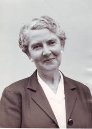 Miss Winifred Ford Department manager Millinery dept, Robert Sayle's.  Photographed here at her 25years service award. Pam Woollard's thoughts  about Miss Winifred Ford