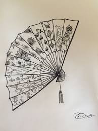 Chinese Fan Fan Drawing Fan Tattoo Chinese Fans
