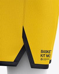 Download Basketball Kit Mockup In Apparel Mockups On Yellow Images Object Mockups