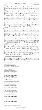Oh Mai Oh Mai Kinderlieder Texte Und Noten