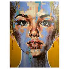 Rich Parker-Obsession-Oil, Acrylic & Spray Paint