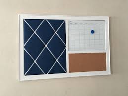 Home Office Wall Calendar Dry Erase Calendar Cork Board Etsy Cork Board Dry Erase Calendar Wall Calendar