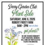 Derry Garden Club Plant Sale