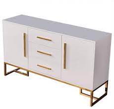 What is a sideboard cabinet. 59 White Buffet Table 2 Doors 3 Drawers Kitchen Storage Sideboard Cabinet Contemporary Buffets And Sideboards By Popicorns E Commerce Co Houzz