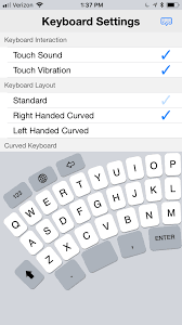 Curved Iphone Keyboard Released That Includes Giphy Integration Stored Phrases And Personal Keyboard Design You can easily switch between international keyboards, change the key layout, add. curved iphone keyboard released that