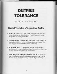 The Art Of Dialectical Behavior Therapy Distress Tolerance Dialectical Behavior Therapy Distress Tolerance Dbt Therapy