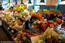 The pike place market creamery has been the market's go to spot for dairy, dairy alternatives, eggs and cow gifts since 1978. Photo Of Pike Place Flowers 2 Scott L Robertson Photography