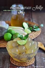 violet s kitchen 紫羅蘭的爱心厨房 香茅果冻lemongrass jelly with mint honey syrup อาหาร ขนมหวาน อาหารง ายๆ