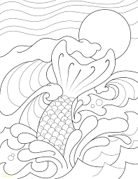Mermaid Coloring Pages Coloring Rocks Find the best the little mermaid coloring pages for kids & for adults, print 🖨️ and color.