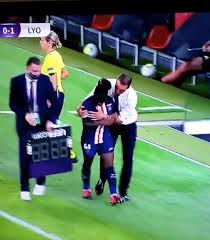 A football player or footballer is a sport person who plays one of the different types of football. Psg Coach Olivier Echouafni Appears To Grope Player
