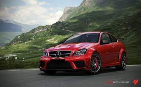 mercedes c63 amg black series hd wallpaper forza motorsport forza motorsport 3 forza