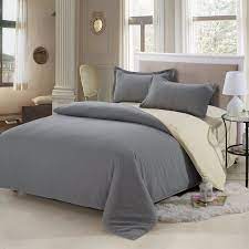 Jellymoni green 100% washed cotton duvet cover set, 3 pieces luxury soft bedding set with buttons closure. 4pcs Solid Color Bedding Set Duvet Cover Sets Bed Linen Bed Sets Include Bed Sheet Pillowcase Alexnld Com