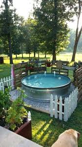 It is an incredible benefit to have a place to swim in your own yard. Small Backyard Ideas With Above Ground Pool Small Backyard