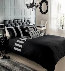 Black And White Duvet Cover Uk Embellished Sequence Lace Duvet Cover Alyssahome Uk Bed Linen Design Duvet Covers Quilt Cover Sets