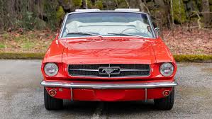Image result for Poppy Red 1965 Mustang