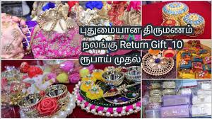 Rs 10 Onwards Marriage Nalangu Seemantham Return Gift Collections With Price Youtube Here are the unique, sweet, and catchy birthday return gifts for guests to say thank you to them in a mugs to appreciate your friends to always be there in the happiest movement of your life. rs 10 onwards marriage nalangu seemantham return gift collections with price