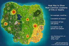 You can help the fortnite wiki by expanding it. This Fortnite Heat Map Concept Would End Arguments About Where To Land Fortnite Intel