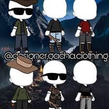 Gacha club outfit and hair girls and boys. Day 176 Camping Collection Top 3 Outfits Are For Guys And The Bottom 3 Outfits Are For Ladies All Outfits Are Free For Use Just Credit Me Please Tags
