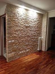 Un Altra Realizzazione Con Petra Giallosinai Scopri Tutte Le Soluzioni D Arredo Con La Pietra Muri In Pietra Interni Muri In Pietra Arredamento Parete Salotto