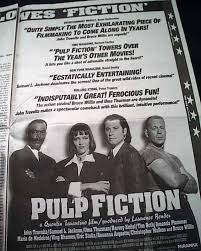 Reviewed by almar haflidason updated 21 november 2000. Review Premiere Of Pulp Fiction In A Los Angeles Newspaper Rarenewspapers Com