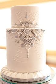 Bling Round Wedding Cakes Jewel Cake Bling Wedding Cakes Art Deco Cake