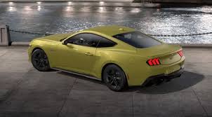 Image result for Dark Yellow Green 2025 Ford