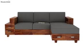 How to make a modular sofa,modern design,this video i am showing how to make a modular sofa step by step at home full videomy website. Buy Solace L Shaped Wooden Sofa Walnut Finish Online In India Wooden Street Corner Sofa Design Sofa Couch Design Sofa Design