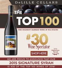 Delille Cellars Blog Wine Spectator Top 100 2015