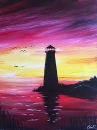 Tulips look mesmerizing in enchanting purple hues! 40 Easy Acrylic Painting Ideas For Beginners To Try Femina Talk