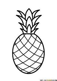 New users enjoy 60 off. Pineapple Coloring Page Only Coloring Pages Fruit Coloring Pages Pineapple Drawing Pineapple Printable