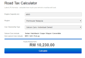 Only three units of the 918 spyder were allocated to malaysia. Road Tax Calculator