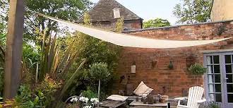 As Seen On Love Your Garden With Alan Titchmarsh Garden Shade Sail Backyard Shade Garden Sail