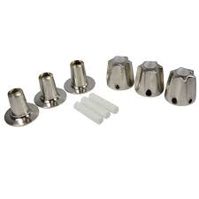 This category contains tub and shower trim kits from brasscraft. Tub Shower 3 Handle Remodeling Trim Kit For Price Pfister Verve In Brushed Nickel Plumbing Parts By Danco