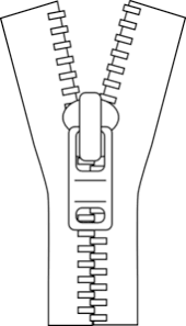 Black And White Logo Calendar Clipart Zipper Outline Clip Art Vector Clip Art Online Royalty Free Public Domain Clip Art Clipart Black And White Letter Example