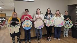 Paint with Nichole from Women Veteran's Glamping