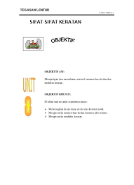 Input 8a Sifat Sifat Keratan