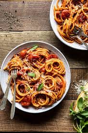 Bucatini Amatriciana Half Baked Harvest Healthy Recipes Italian Recipes Summer Pasta