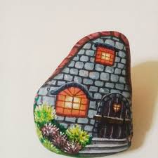 kamennyj domik rospiskamnej decoracao ambiente meio ambiente