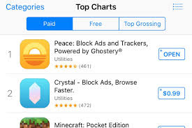 ad blockers surge to the top of apples app charts the verge