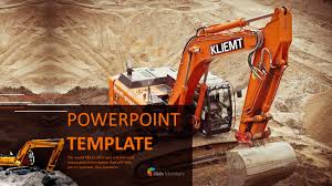 Animated social media infographics templates for your presentation. Ppt Free Download Excavator Theme