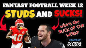 Fantasy football top 10 rb 39 s 2021 super early list. Fantasy Football Week 12 Review Studs And Sucks 2020