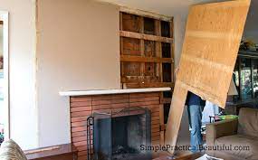 A drywall panel lift is the perfect tool for the job. How To Replace Wood Paneling With Dry Wall Simple Practical Beautiful