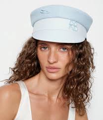 Safety-pin "Summer Sky" Baker Boy Cap • Ruslan Baginskiy Hats & Accessories 