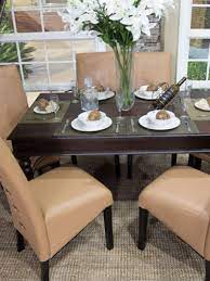 If the dining room table is for your formal dining room and it will only be used occasionally, then a more delicate finish may work just fine. Discount Dining Room Sets Wild Country Fine Arts