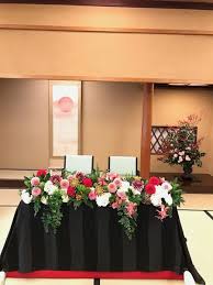 choole under the tree メインテーブル装花 秋 結婚式 装花 秋 結婚式 テーブル 装花