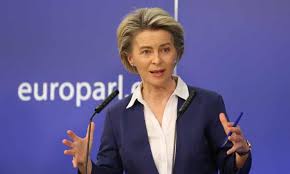 Ursula von der leyen was born on october 8, 1958 in ixelles, brussels, belgium as ursula albrecht. Von Der Leyen Big Tech Firms Need To Be Reined In Despite Trump S Exit Ursula Von Der Leyen The Guardian