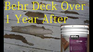Restoring decking with a premium deck paint is cheap and easy to do task with limited tools required. Behr Deck Over Paint Review After 1 Year Youtube